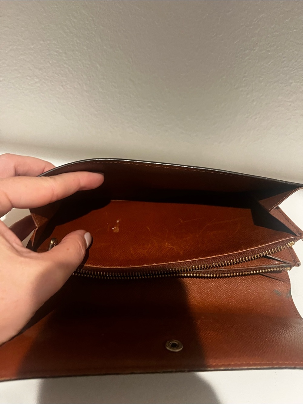 Louis Vuitton Vintage Monogram Sarah Long Wallet Made in France - Picture 8 of 10